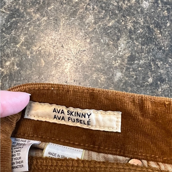 Lucky Brand Ava Skinny Corduroy Pants - Picture 6 of 6